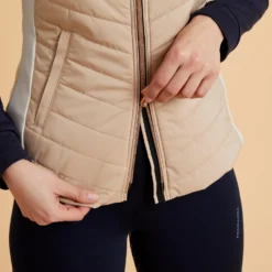 Women's Sleeveless Horse Riding Down Jacket 500 -Equestrian Supplies Store k00e63ee1e7a1500c97525536e4278ab7