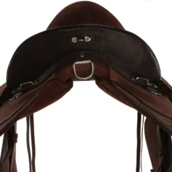 Horse Riding Hacking Saddle For Horse Escape - Brown -Equestrian Supplies Store k04f1135378e194df46d625cbb777ad7a
