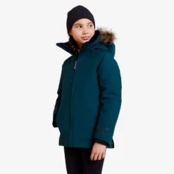 Kids' Waterproof Horse Riding Parka 500 Warm