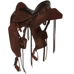 Horse Riding Hacking Saddle For Horse Escape - Brown -Equestrian Supplies Store k0c5bc45b173ebaf113174d63897fa15c