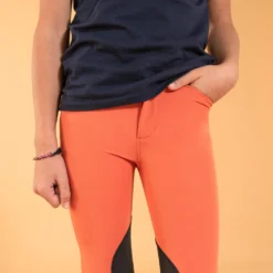 Kids' Horse Riding Lightweight Mesh Jodhpurs With Grippy Suede Patches 500 35 Kids' Horse Riding Lightweight Mesh Jodhpurs With Grippy Suede Patches 500 -Equestrian Supplies Store k0f8448357097ecdc6fc3b5939377915e