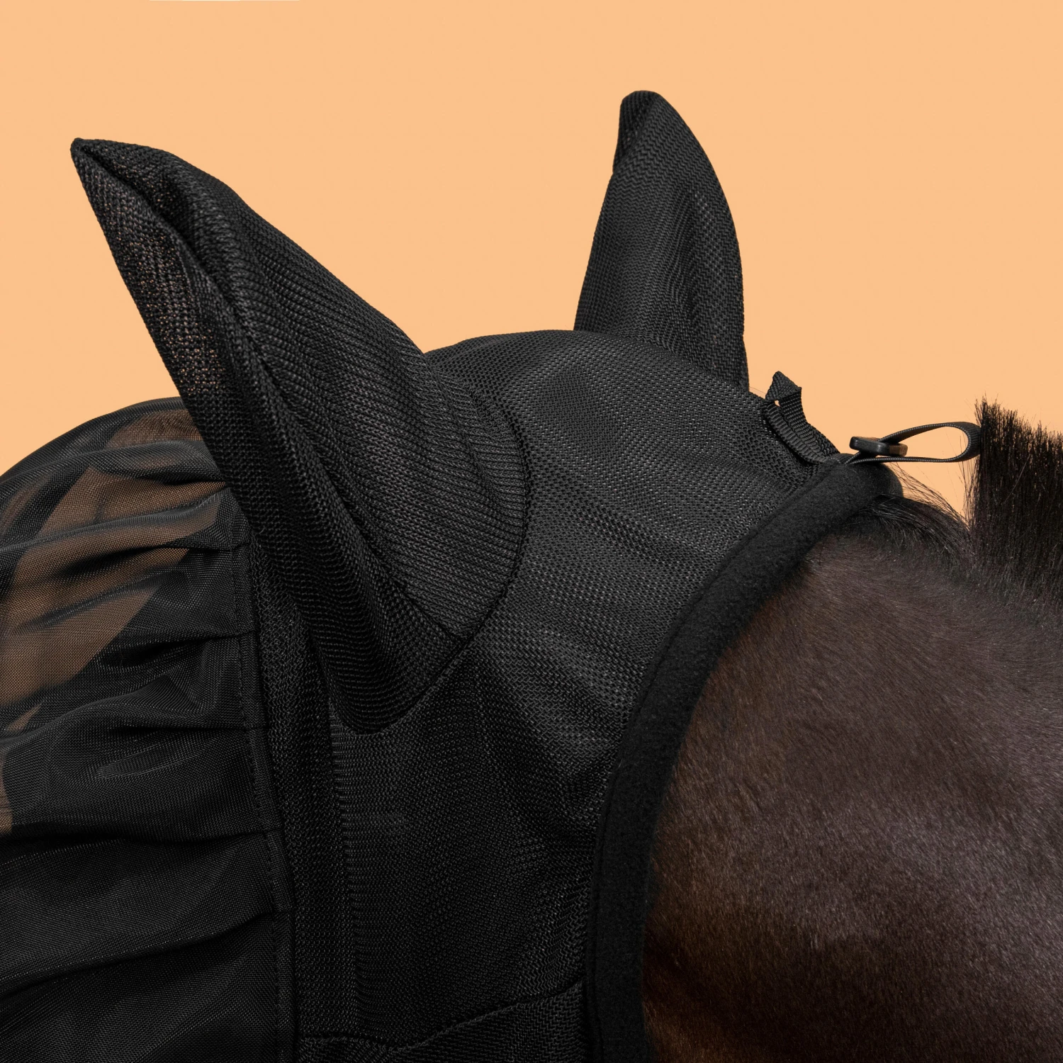 Horse Riding Fly Mask For Horse 500 2 Horse Riding Fly Mask For Horse 500 - Image 2