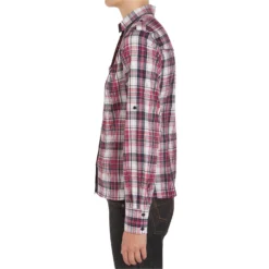 Sentier Women's Long-Sleeved Horse Riding Shirt - Pink And White Checks -Equestrian Supplies Store k21592df8b3db8e2753f21147c0deaeb4