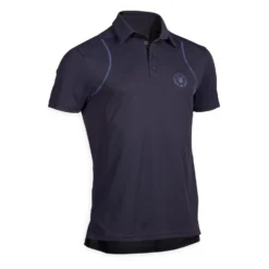 Men's Short-Sleeved Horse Riding Mesh Polo