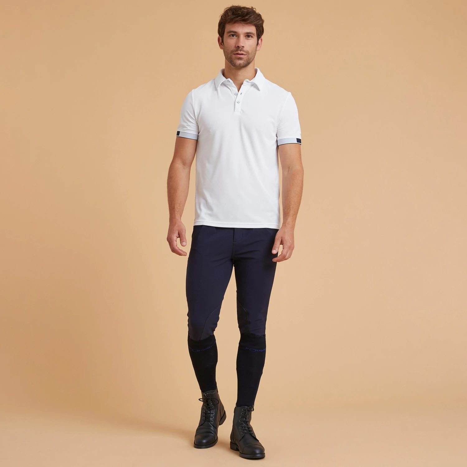 Men's Horse Riding Polo Shirt 10 Men's Horse Riding Polo Shirt - Image 10