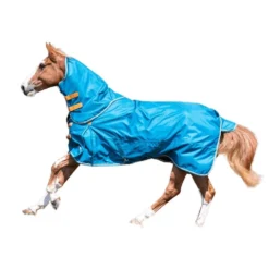 Highlander Original Lite Horse Turnout Rug & Neck Cover (Teal)