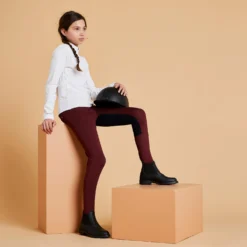 Kids' Warm Full Seat Horse Riding Jodhpurs 180 -Equestrian Supplies Store k2d2f8766ba079bb05d0cf4e9095649cb