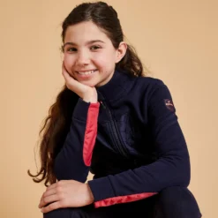 Kids' Mixed Media Horse Riding Zip Sweatshirt 500 -Equestrian Supplies Store k2f272d4ad7dddbfa5fa4d77bcfdf5743