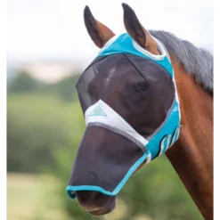 Fine Mesh Ear Holes Horse Fly Mask With Nose (Black) 7 Fine Mesh Ear Holes Horse Fly Mask With Nose (Black) -Equestrian Supplies Store k30ff0a617c18a04d2551ad50d8f0568e
