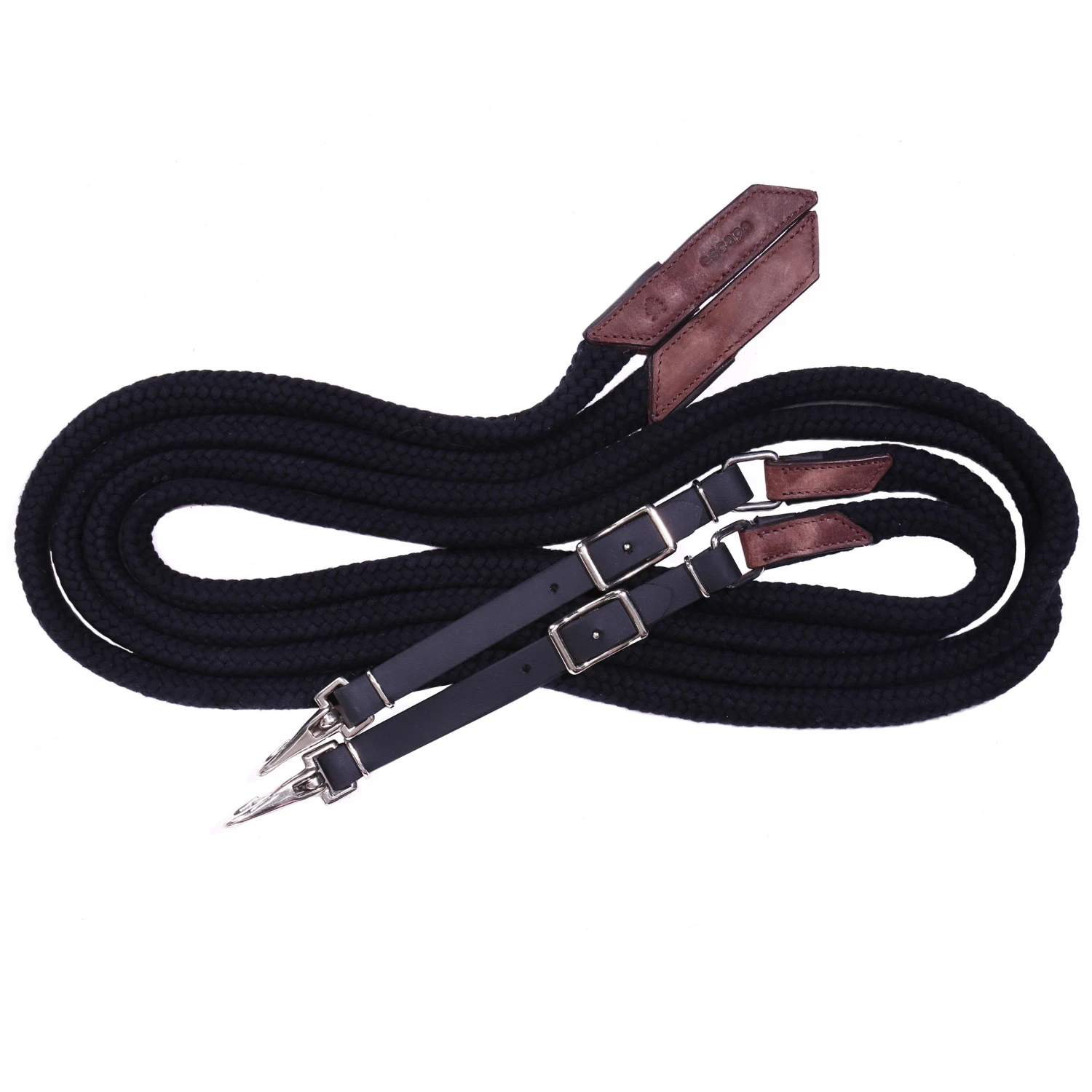 Trail Horse Riding Bridle / Halter And Reins Escape - Brown 4 Trail Horse Riding Bridle / Halter And Reins Escape - Brown - Image 4