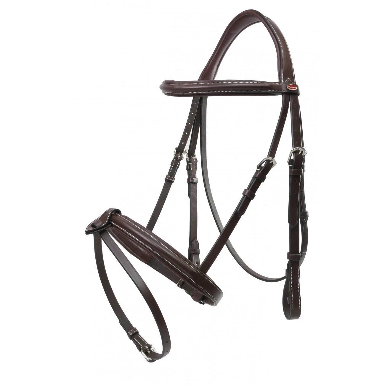EASTWOOD RAISED FLASH BRIDLE WITH REINS 3 EASTWOOD RAISED FLASH BRIDLE WITH REINS - Image 3