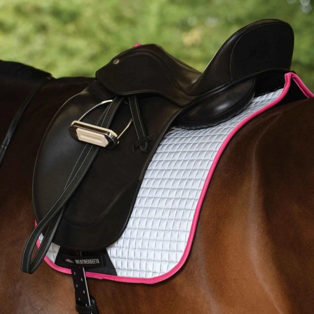 Weatherbeeta Prime Reflective Horse Dressage Saddlepad (Silver/Yellow) 4 Weatherbeeta Prime Reflective Horse Dressage Saddlepad (Silver/Yellow) - Image 4
