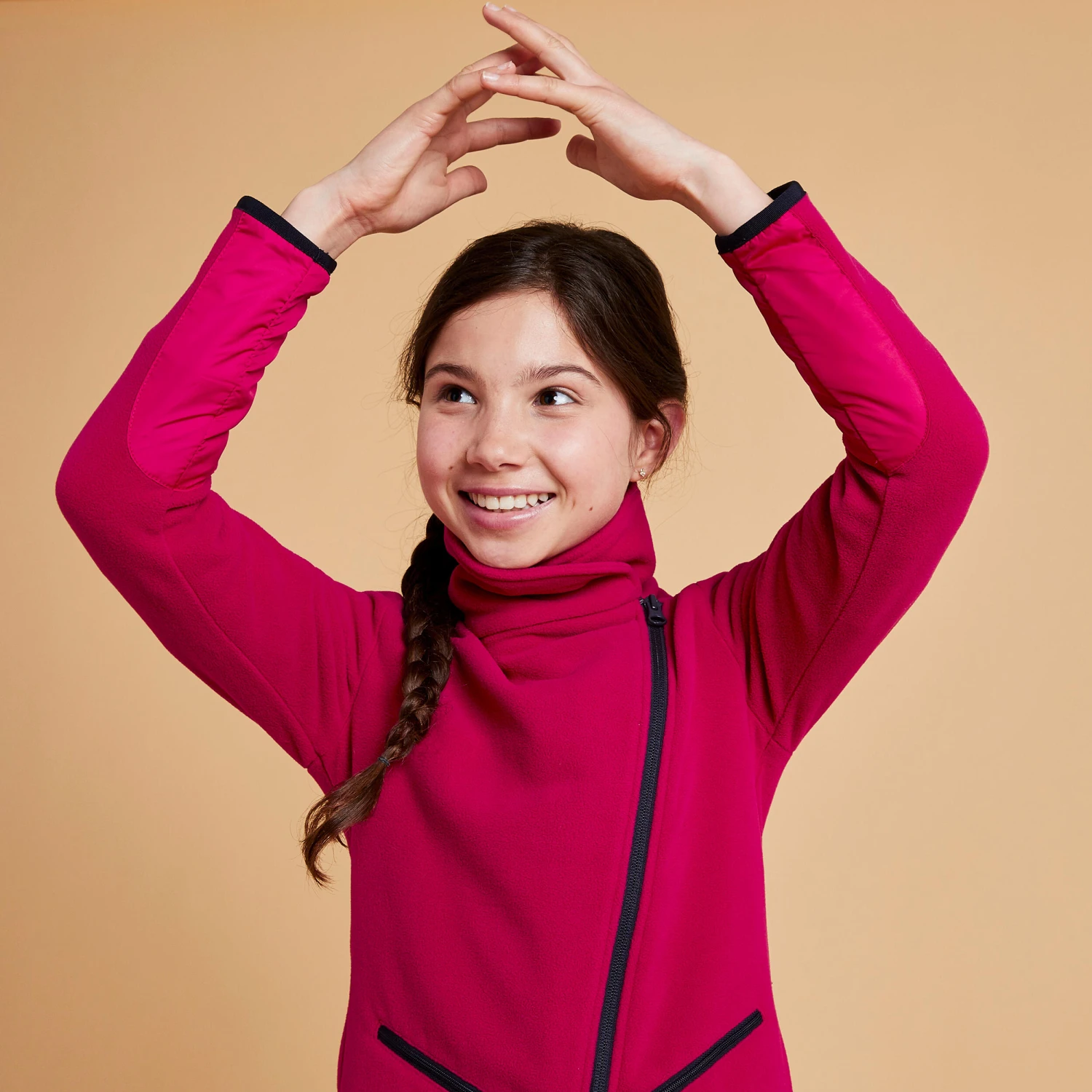 Kids' Horse Riding Fleece 100 4 Kids' Horse Riding Fleece 100 - Image 4