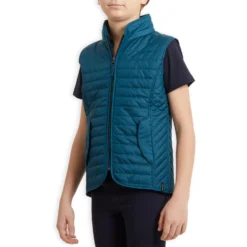 Kids' Horse Riding Sleeveless Padded Gilet 100 -Equestrian Supplies Store k561511402a5a2408fca4c2c2d9107492