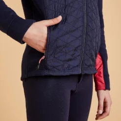 Kids' Mixed Media Horse Riding Zip Sweatshirt 500 -Equestrian Supplies Store k577cc899502bec5506d822d7d7ed7cff