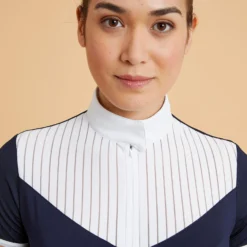 Women's Horse Riding Short-Sleeved Show Polo Shirt 500 -Equestrian Supplies Store k59d7e062cf37071d665a94cf3d311ba2