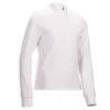 Kids' Horse Riding Long-Sleeved Warm Competition Polo 500