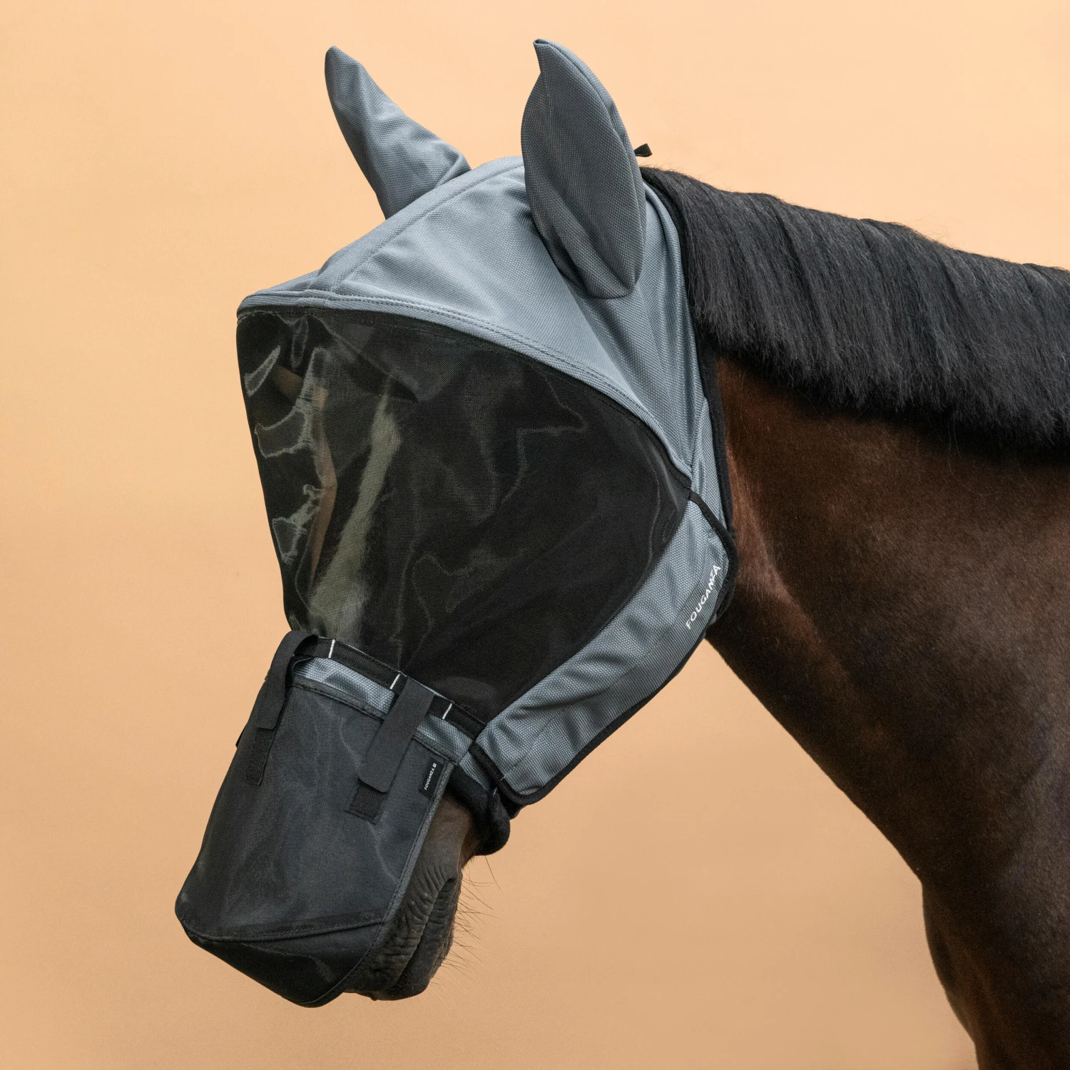 Horse Riding Fly Mask With Frame For Horse & Pony 2 Horse Riding Fly Mask With Frame For Horse & Pony - Image 2