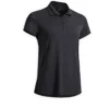 Women's Short-Sleeved Horse Riding Polo Shirt 100
