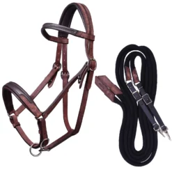 Trail Horse Riding Bridle / Halter And Reins Escape - Brown 22 Trail Horse Riding Bridle / Halter And Reins Escape - Brown -Equestrian Supplies Store k7261f8a33955a44f0a3eca63f91364ef
