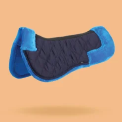 Horse & Pony Synthetic Sheepskin Saddle Pad 500