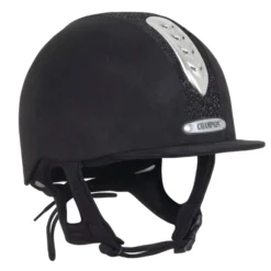 JUNIOR X-AIR DAZZLE PLUS Riding Hat Black