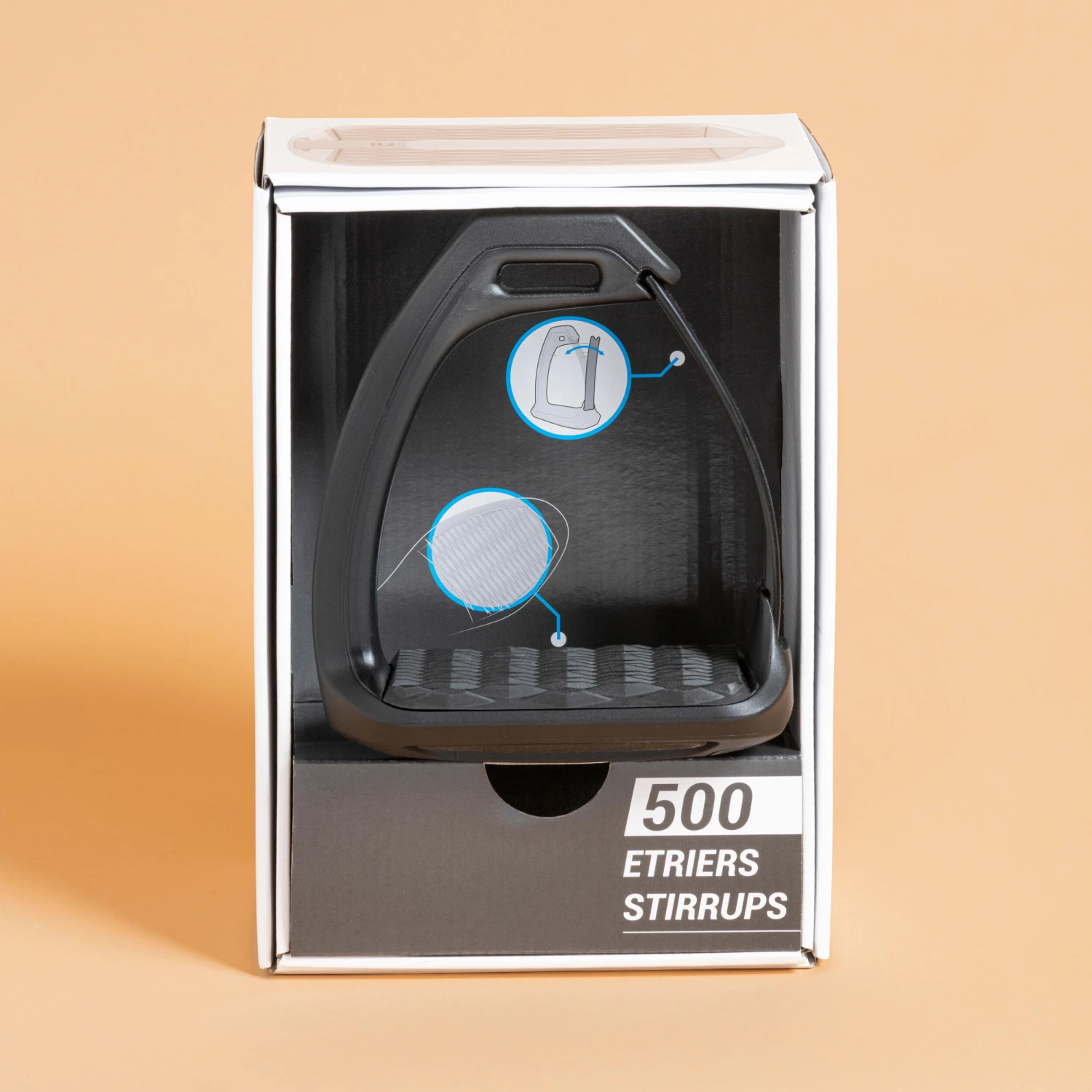 Kids'/Adult Horse Riding Safety Stirrup Irons 500 7 Kids'/Adult Horse Riding Safety Stirrup Irons 500 - Image 7