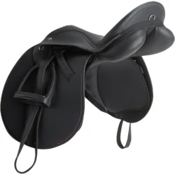 Synthia Horse Riding Synthetic All-Purpose 16"5 Saddle For Horse & Pony - Black 17 Synthia Horse Riding Synthetic All-Purpose 16"5 Saddle For Horse & Pony - Black -Equestrian Supplies Store k813167f24c1665a6fba0c4bf12d4bb84