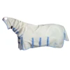 Weatherbeeta Comfitec Sweet Itch Shield Combo Neck Horse Turnout Rug (White/Blue)