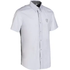 Horse Riding Short-Sleeved Dual-Material Competition Shirt