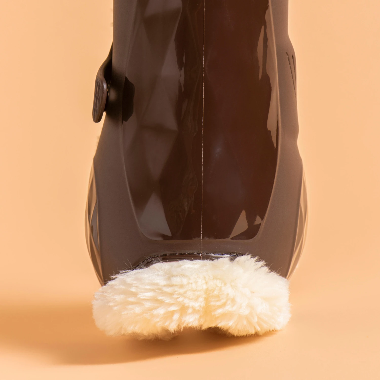 Horse Riding Synthetic Sheepskin Open Tendon Boots Twin-Pack 580 6 Horse Riding Synthetic Sheepskin Open Tendon Boots Twin-Pack 580 - Image 6