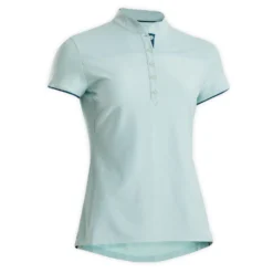 Women's Short-Sleeved Horse Riding Polo -Equestrian Supplies Store k95a4aaf29647631155547ee44a763157