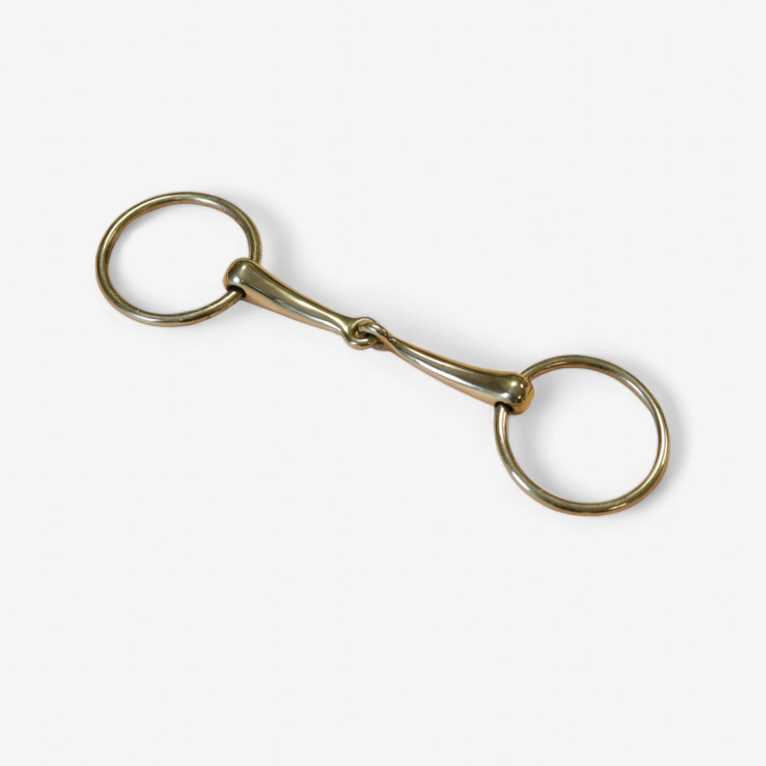 Single-Jointed Ring Snaffle Bit For Horse & Pony 1 Single-Jointed Ring Snaffle Bit For Horse & Pony