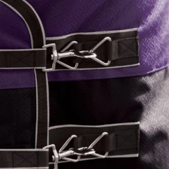 Weatherbeeta Comfitec Lite Plus Dynamic DetachANeck Turnout Rug (Purple/Black) -Equestrian Supplies Store ka589f55e69b53efac9dbccd06be5b744