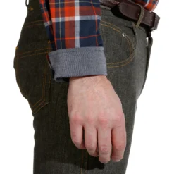 Sentier Long-Sleeved Horse Riding Shirt - Navy And Red Checks -Equestrian Supplies Store ka69924b80907525f9e4c8b4b94235fc6