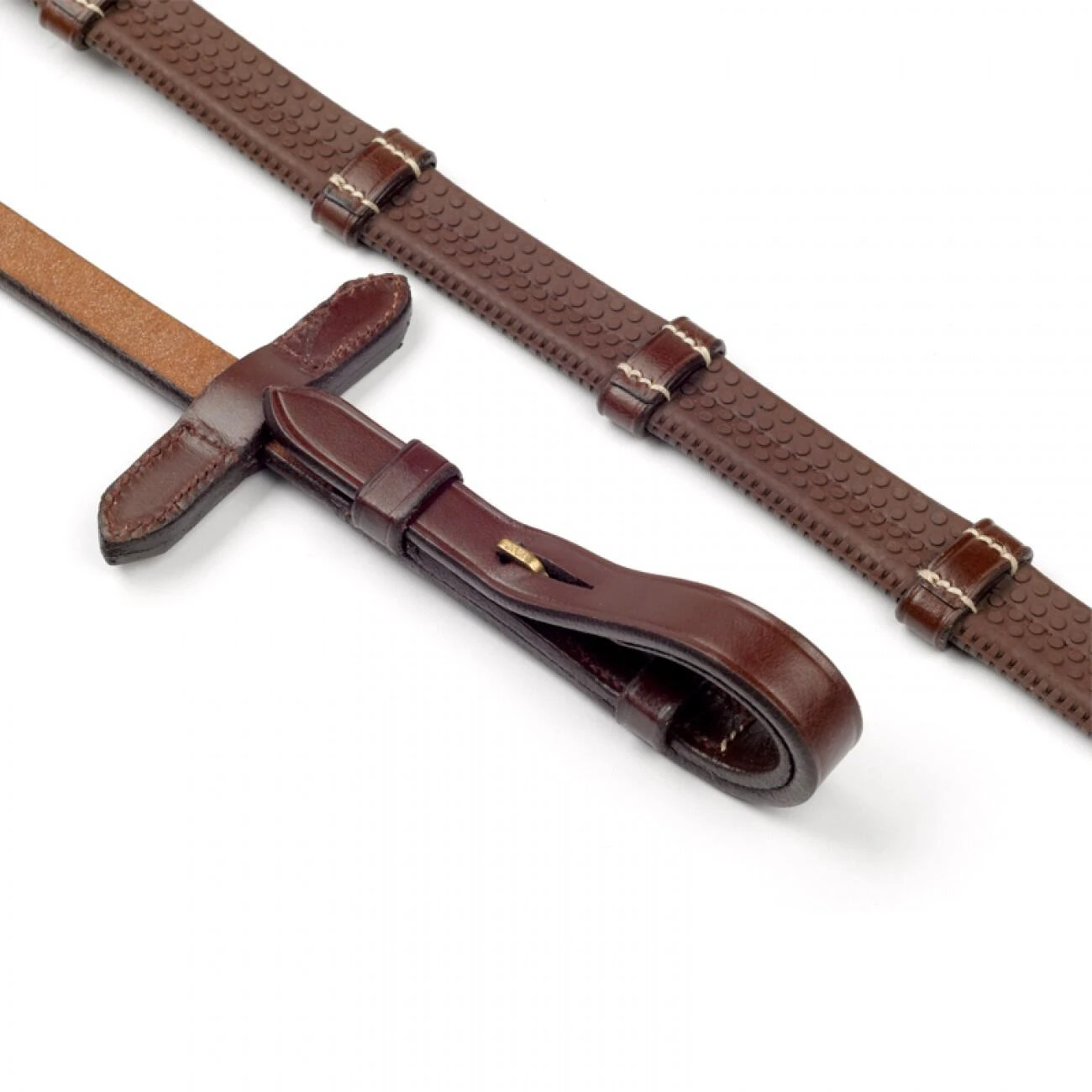 EASTWOOD RAISED FLASH BRIDLE WITH REINS 4 EASTWOOD RAISED FLASH BRIDLE WITH REINS - Image 4