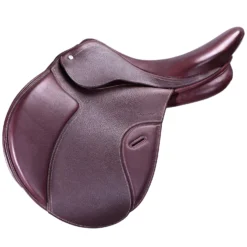 17.5" Versatile Leather Horse Riding Saddle For Horse - Brown -Equestrian Supplies Store kafd3aee8d0f155068551f3a7d11f3457