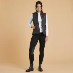 Women's Sleeveless Horse Riding Down Jacket 100 -Equestrian Supplies Store kaffc9182800c5991434c03f793f9217b scaled