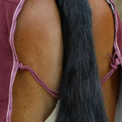 Weatherbeeta StandardNeck Sherpa Fleece Horse Cooler Rug (Maroon/White) -Equestrian Supplies Store kb31b8102e3c88c079802415a76c208bb