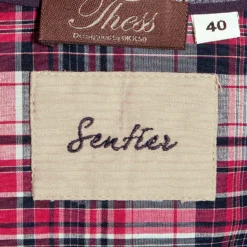 Sentier Women's Long-Sleeved Horse Riding Shirt - Pink And White Checks -Equestrian Supplies Store kc3569d2bdde7e067dddb33ac3f951a88