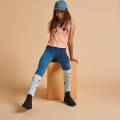 Kids' Light Horse Riding Leggings 100 -Equestrian Supplies Store kc65e20b7f9dd643a3841af4ced20509a scaled