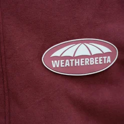 Weatherbeeta StandardNeck Sherpa Fleece Horse Cooler Rug (Maroon/White) -Equestrian Supplies Store kc81f35e1876c708f7dee130c2088e41e