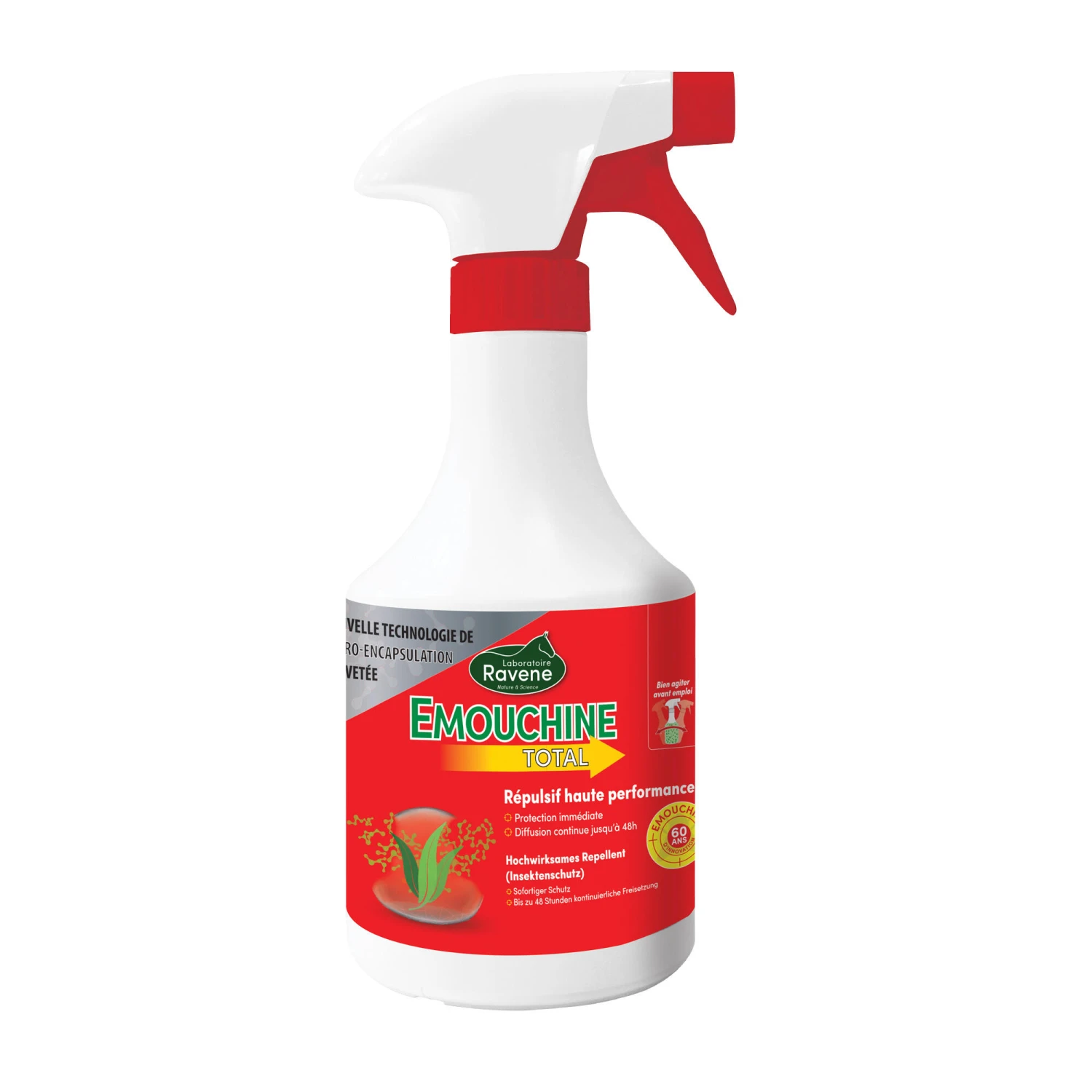Horse Riding Insect Repellent Emouchine Total For Horse And Pony - 450 Ml 1 Horse Riding Insect Repellent Emouchine Total For Horse And Pony - 450 Ml