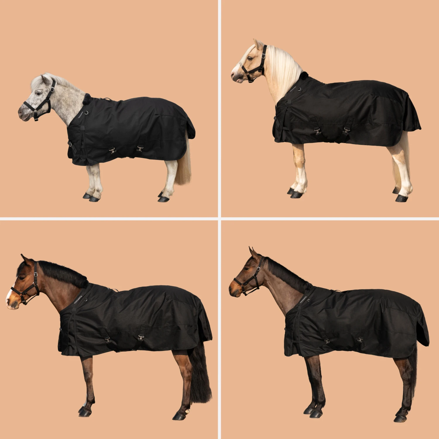 Horse Riding Waterproof Rug 1000D For Horse And Pony Allweather 200g 2 Horse Riding Waterproof Rug 1000D For Horse And Pony Allweather 200g - Image 2