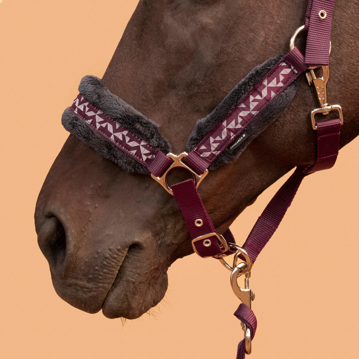 Horse Riding Halter + Leadrope Kit For Horse & Pony Comfort 9 Horse Riding Halter + Leadrope Kit For Horse & Pony Comfort - Image 9