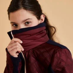 Kids' Horse Riding Bi-Material Warm Fleece 500 -Equestrian Supplies Store kd94073f5ef0d6463ea6bb4edb6dc57a3