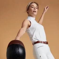 Women's Horse Riding Sleeveless Show Shirt 500 -Equestrian Supplies Store kda826d0cbf79337cfbf06a68bd6d3b00 scaled