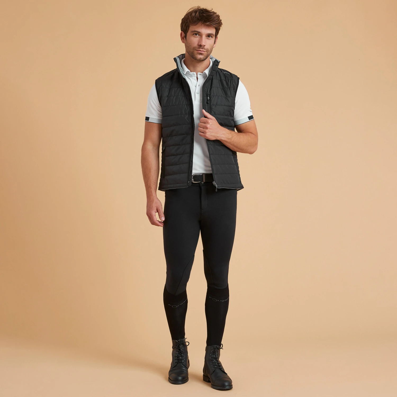 Men's Horse Riding Sleeveless Gilet 100 10 Men's Horse Riding Sleeveless Gilet 100 - Image 10
