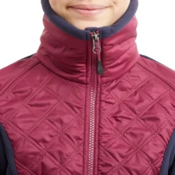 Kids' Horse Riding Bi-Material Warm Fleece 500 -Equestrian Supplies Store ke2956f99383c0dcf4d8490cc700156ee