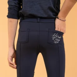 Kids' Horse Riding Warm Jodhpurs 100 -Equestrian Supplies Store kea4eade65872d80654cb823a94d269e1